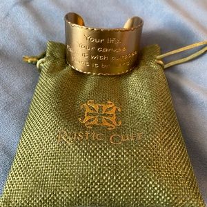 Never worn rustic cuff